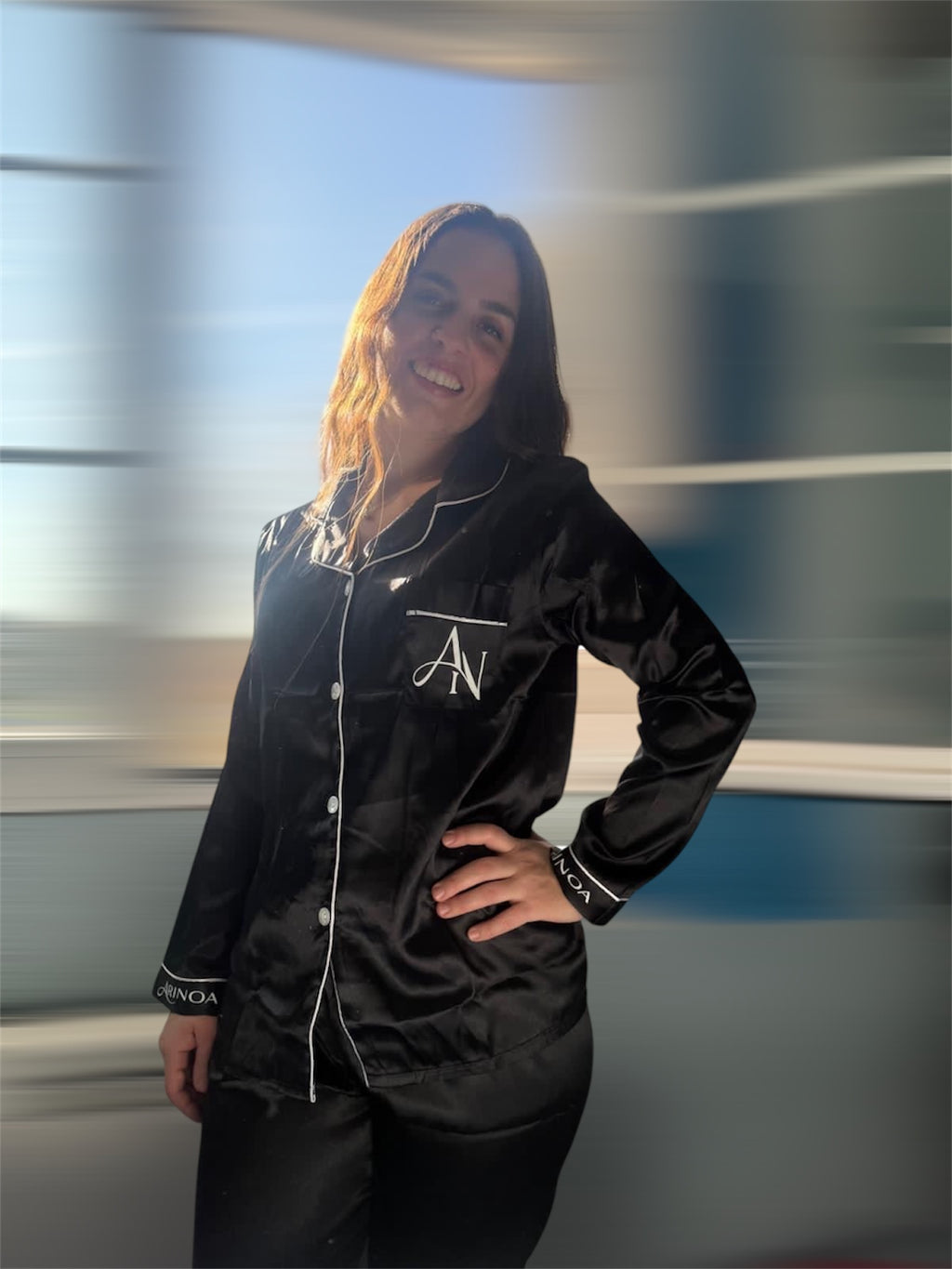 Arinoa sleepwear negro