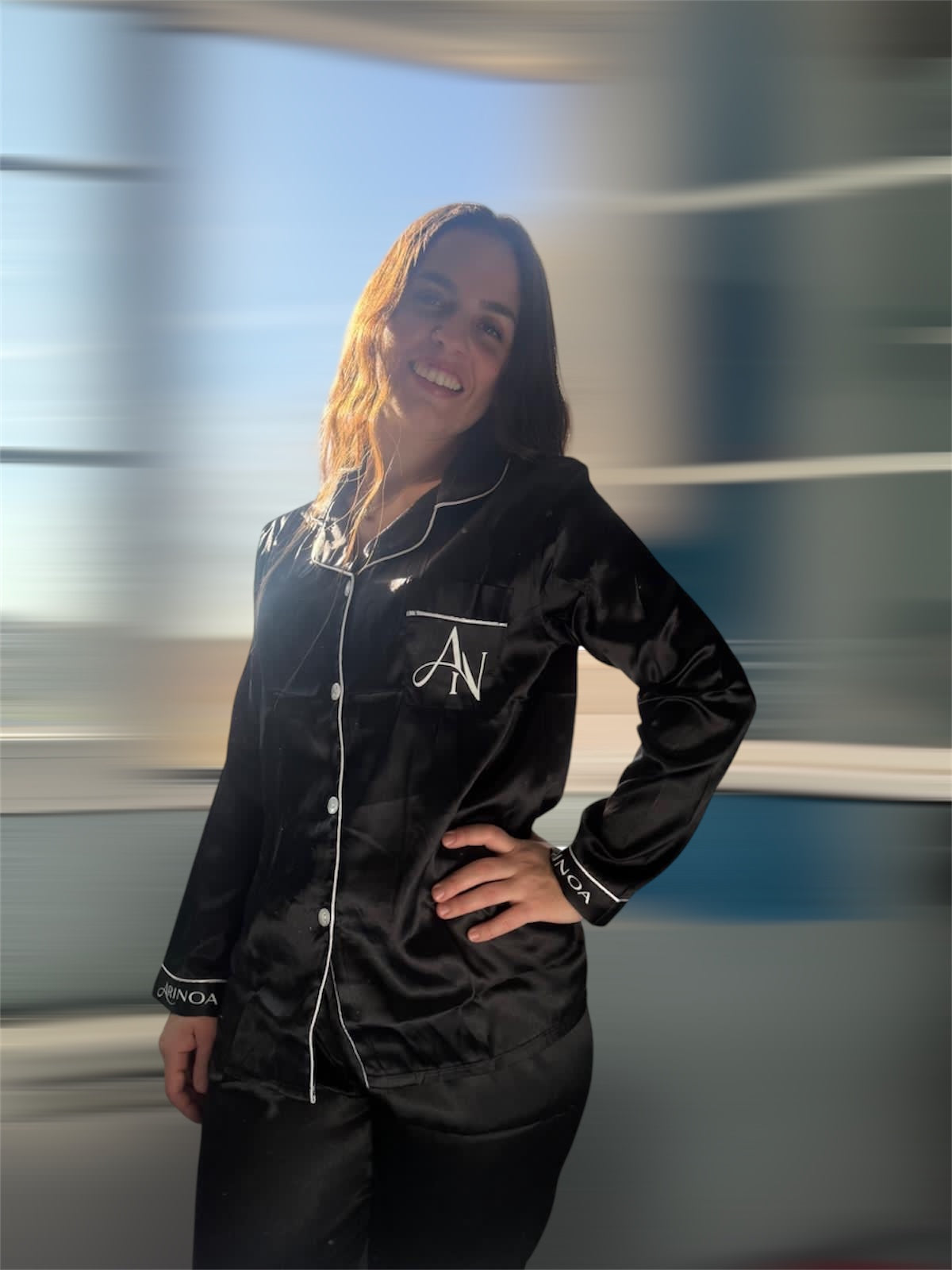 Arinoa sleepwear negro